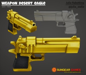 Texture weapon desert eagle logo 